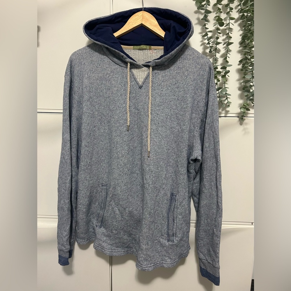 Alternative Heathered Blue Hooded Sweater